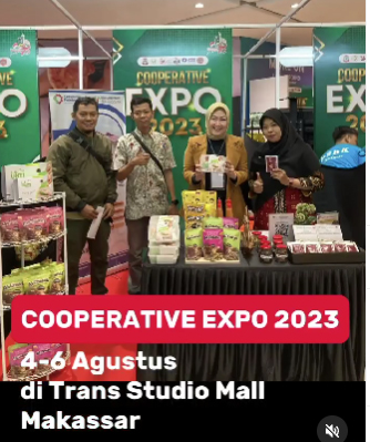 BDI Makassar hadir dalam kegiatan Cooperative EXPO 2023